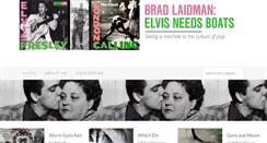 Desktop Screenshot of bradlaidman.com