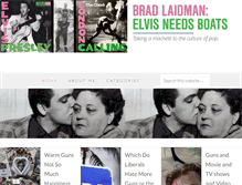 Tablet Screenshot of bradlaidman.com